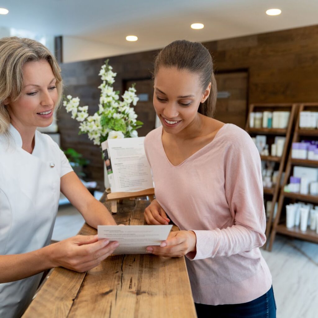 cross selling y up selling spa manager