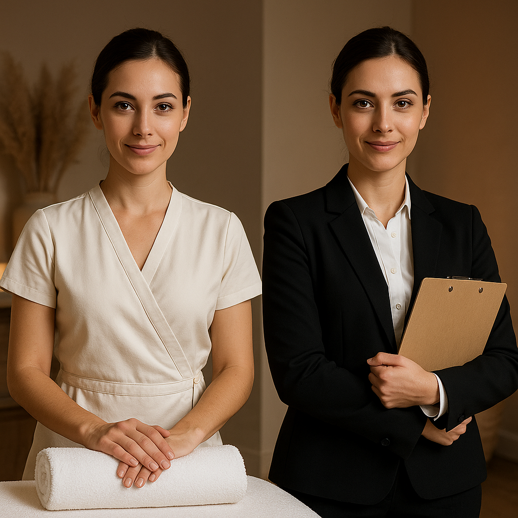 de masajista a spa manager