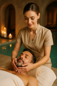 formación de masajista para spa de hotel