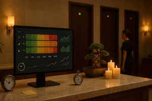 auditoría de spa en cabina: tiempos de rotación y setup premium